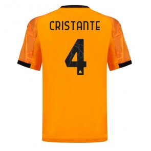 AS Roma Bryan Cristante #4 Udebanetrøje 2025-26 Kortærmet